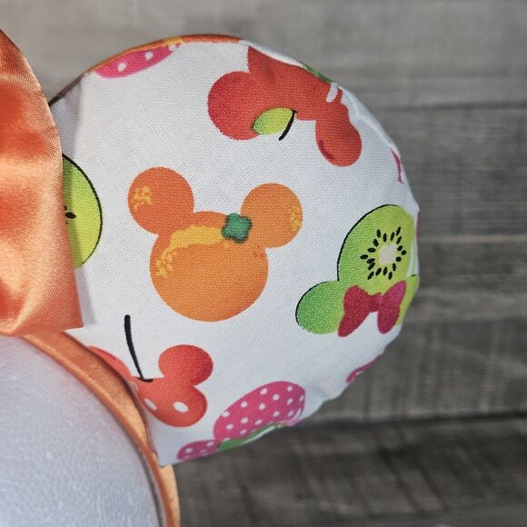 Minnie Mouse Summertime Citrus Fruit Disney Ears Handmade - Picture 4 of 5